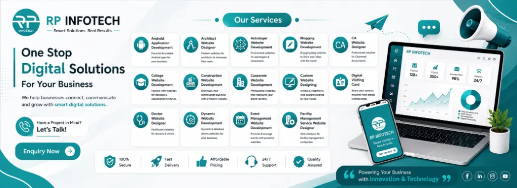 RP Infotech digital communication and technology services